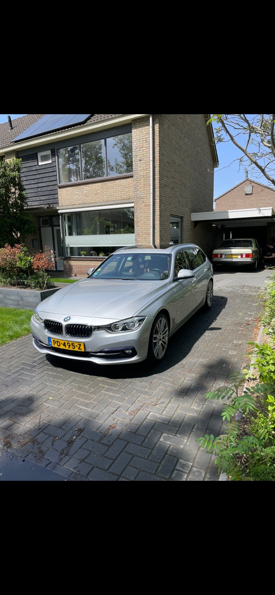 BMW 3-Serie 2.0 318D Touring AUT 2017 Grijs, Auto's, BMW, Automaat, 745 kg, Achterwielaandrijving, Euro 6