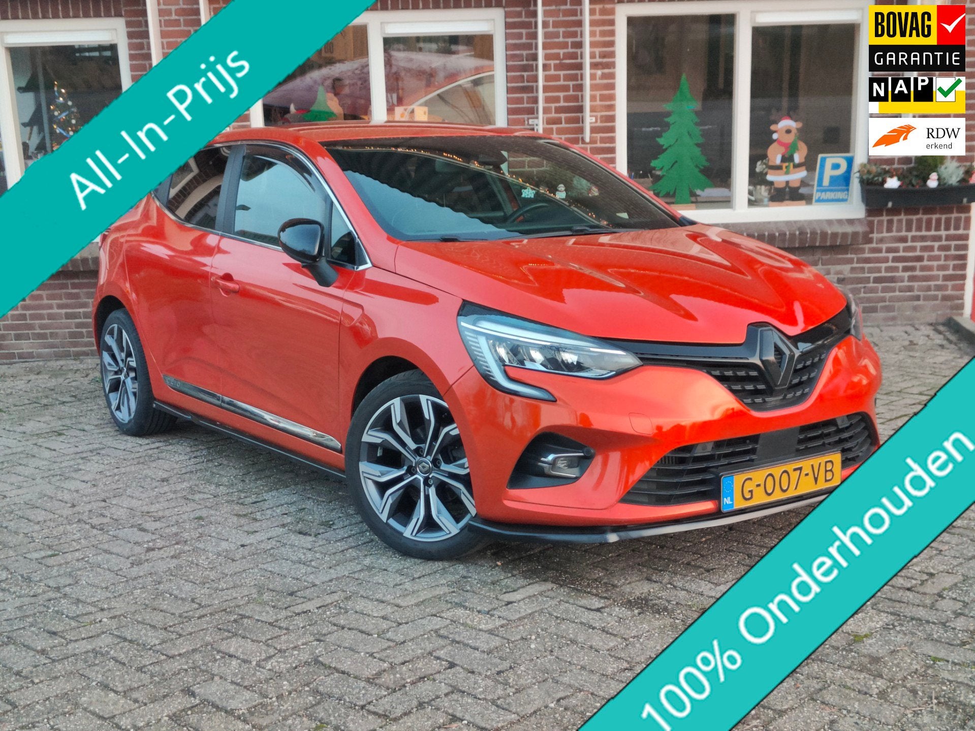 Renault Clio 1.0 TCe Intens NIEUW MODEL Carplay Cruise Clima, Auto's, 12 maanden, Gebruikt, Origineel Nederlands, Bedrijf
