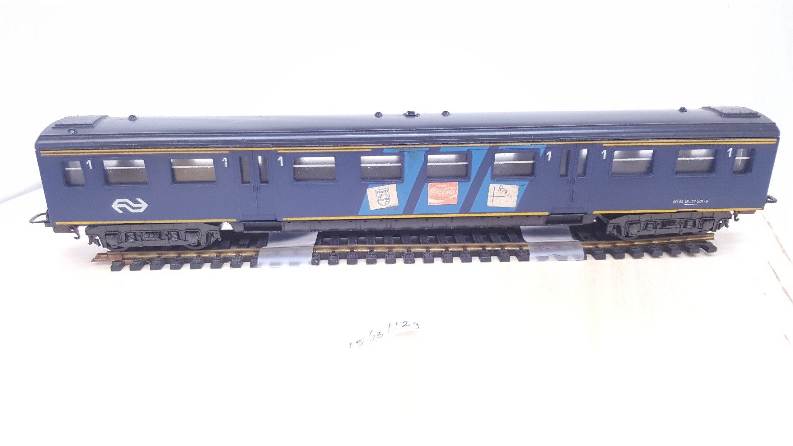 Lima H0 9110 NS 6500 Rijtuig 1e  klass 1979, Hobby en Vrije tijd, Modeltreinen | H0, Gebruikt, Gelijkstroom, Wagon, Ophalen of Verzenden