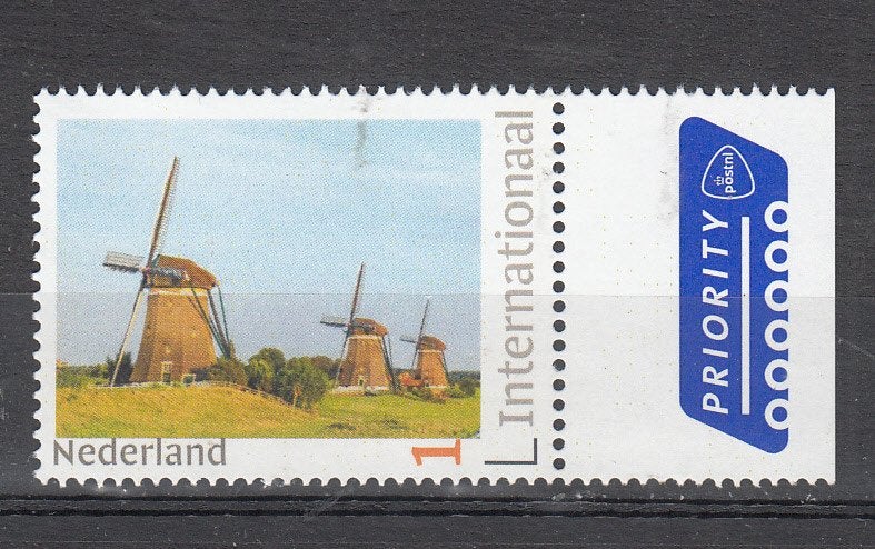 persoonlijke internationaal: molens driegang Stompwijk, Ophalen of Verzenden, Na 1940, Postfris