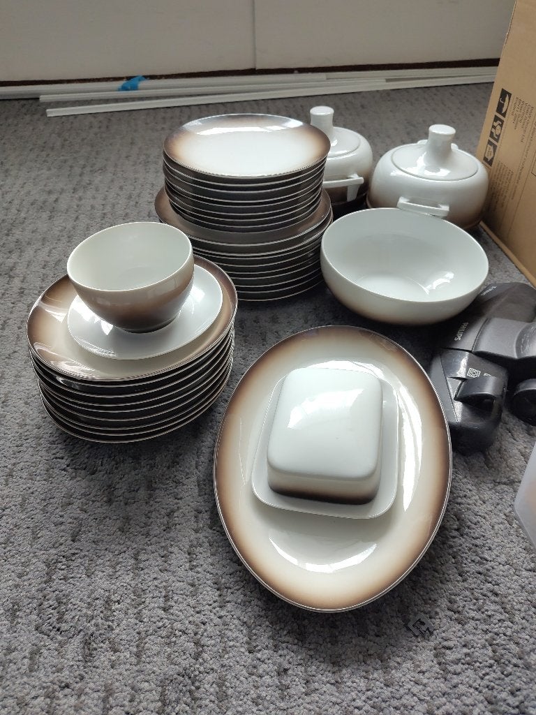 Bavaria servies, Ophalen