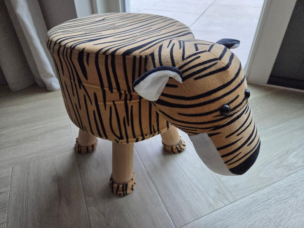 Krukje tijger kinderkamer, Ophalen of Verzenden, Gebruikt, Hout