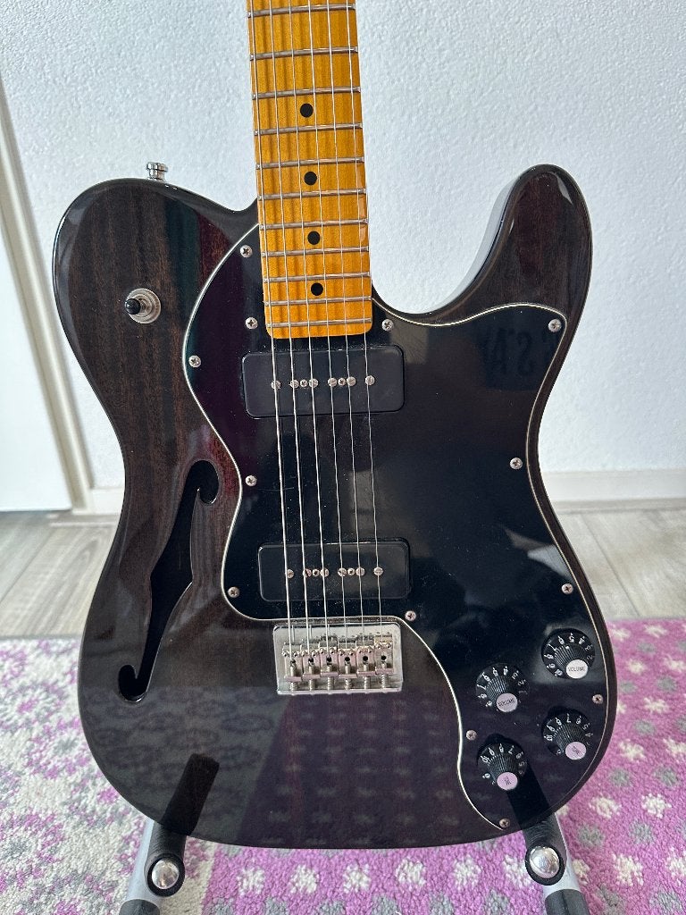 Fender Modern Player Telecaster Thinline Deluxe (2015), Ophalen, Zo goed als nieuw, Semi-solid body, Fender
