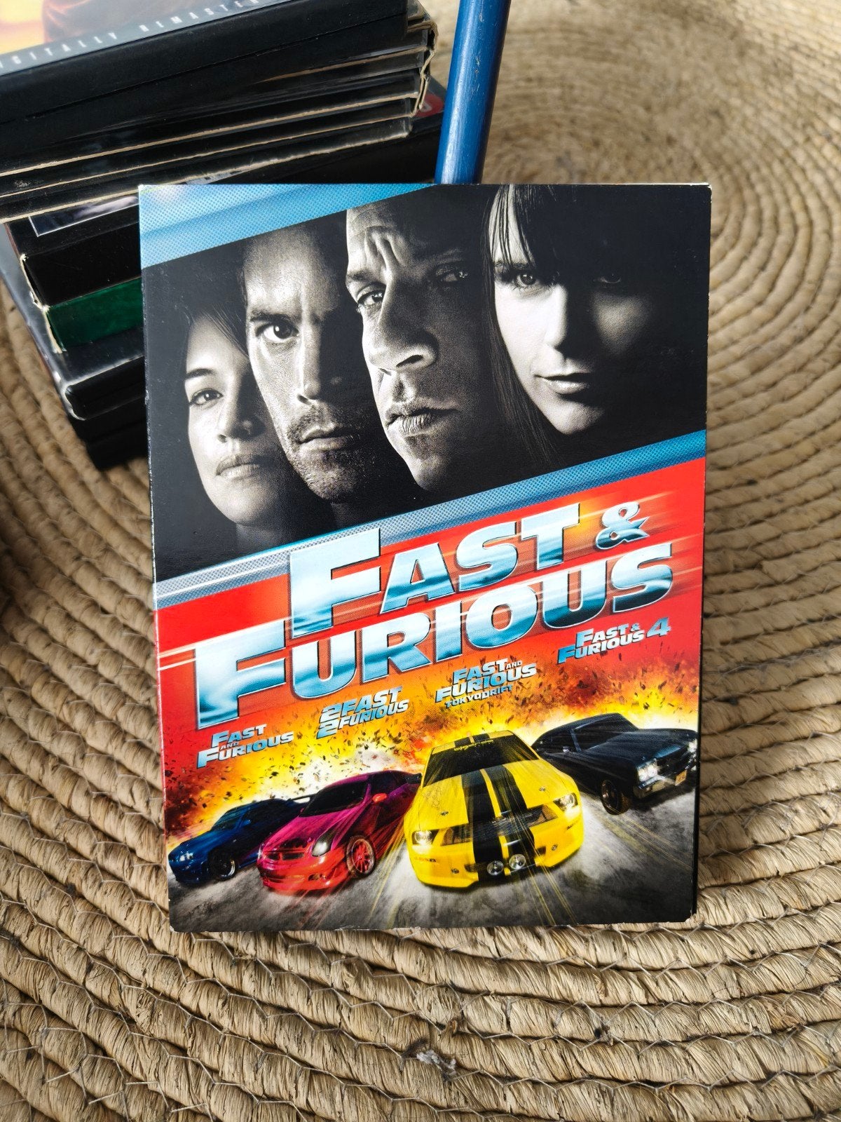 Fast & Furious Boxset - Deel 1 t/m 4 DVD, Nederlands, Ophalen of Verzenden, Vanaf 12 jaar, Inclusief doosje