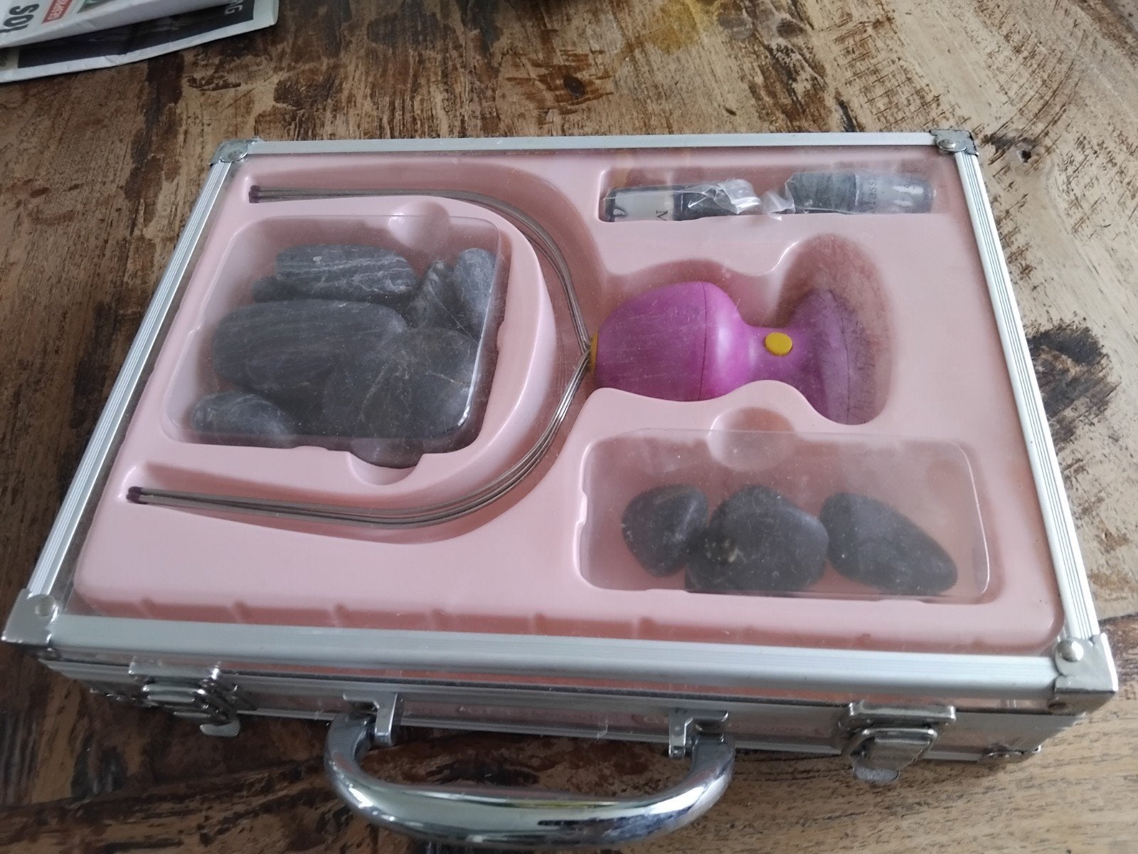 GET Massage Hotstone Set - Ontspanning voor Lichaam & Geest, Ophalen of Verzenden