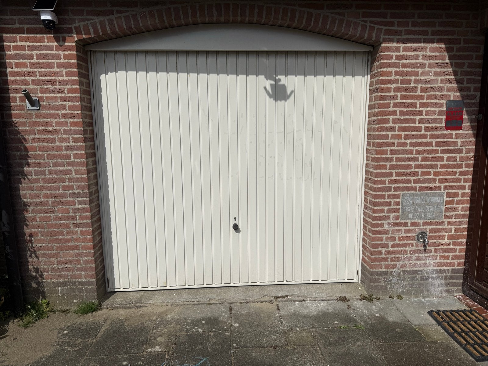 Hormann Garagedeur 210x240 - Gedemonteerd, Doe-het-zelf en Verbouw, Deuren en Horren, Gebruikt, Garagedeur, Ophalen of Verzenden