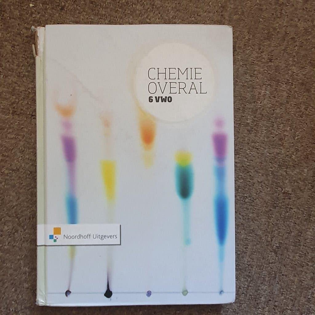 Chemie Overal 4e ed vwo 6 leerboek, VWO, Scheikunde, Noordhoff Uitgevers, Ophalen