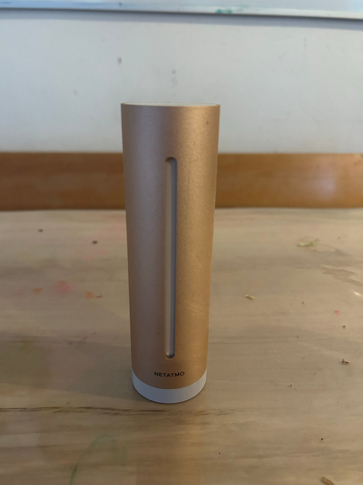 Netatmo Luchtkwaliteitmeter (Goud), Ophalen of Verzenden, Zo goed als nieuw, Weerstation