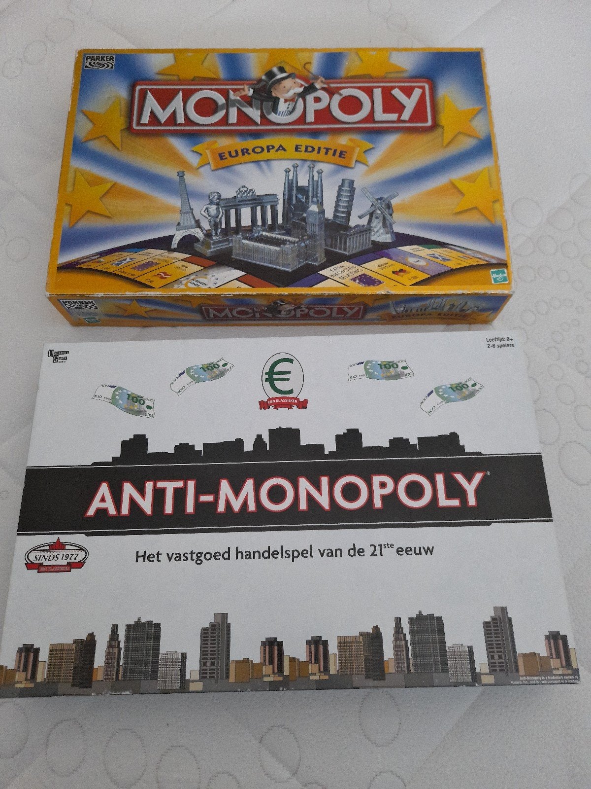 Monopoly + Anti-monopoly spel, Ophalen of Verzenden