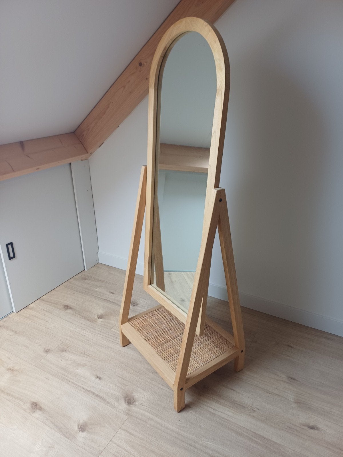 staande spiegel, Ophalen, Minder dan 50 cm, Zo goed als nieuw, 150 tot 200 cm