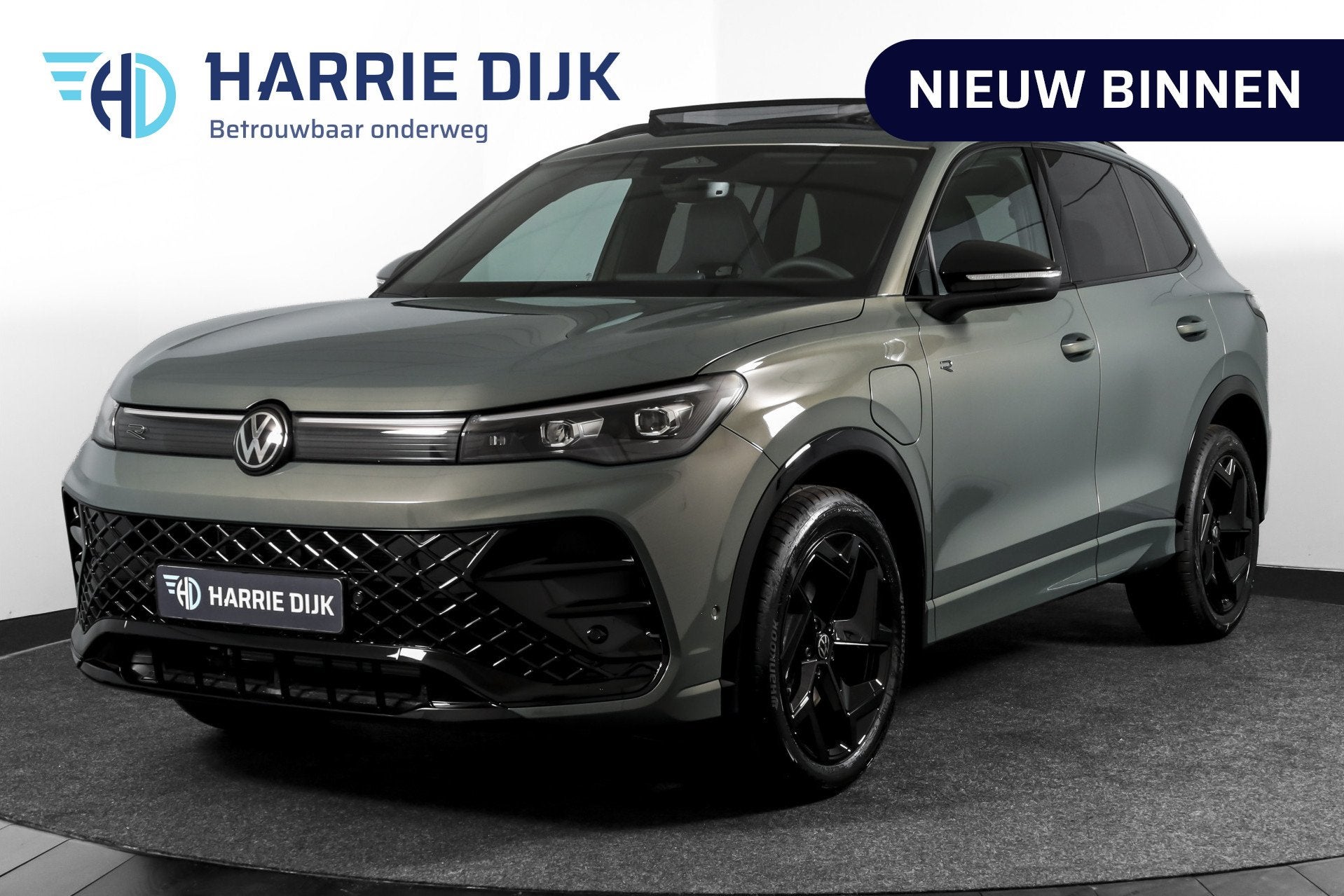 Volkswagen Tiguan 1.5 eHybrid 272 PK R-Line | Black Style |, 12 maanden, Stof, 4 cilinders, Plug-in hybride