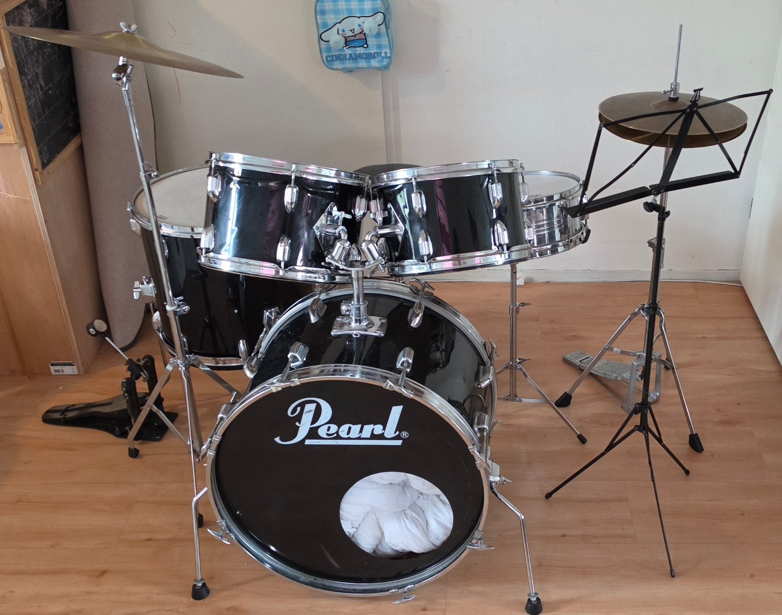 Beginners drumstel -  heeft wat liefde nodig, Ophalen, Gebruikt