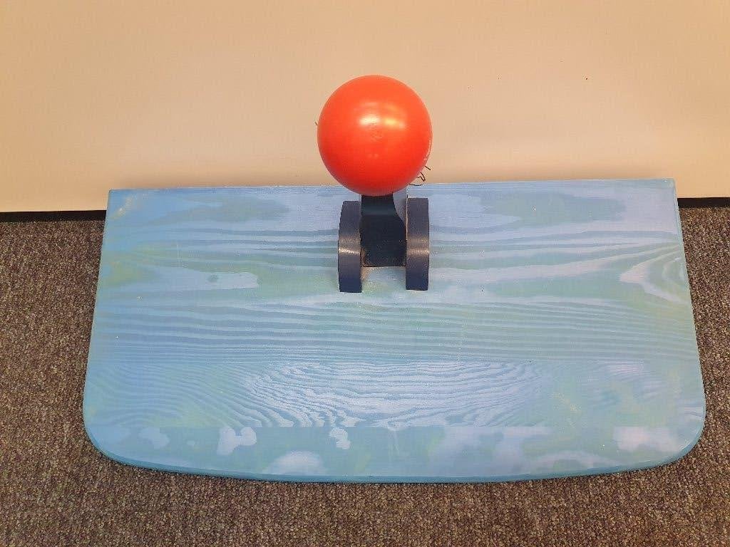 2x wandplank voor kinderkamer, Blauw, Ophalen, Gebruikt, Wanddecoratie