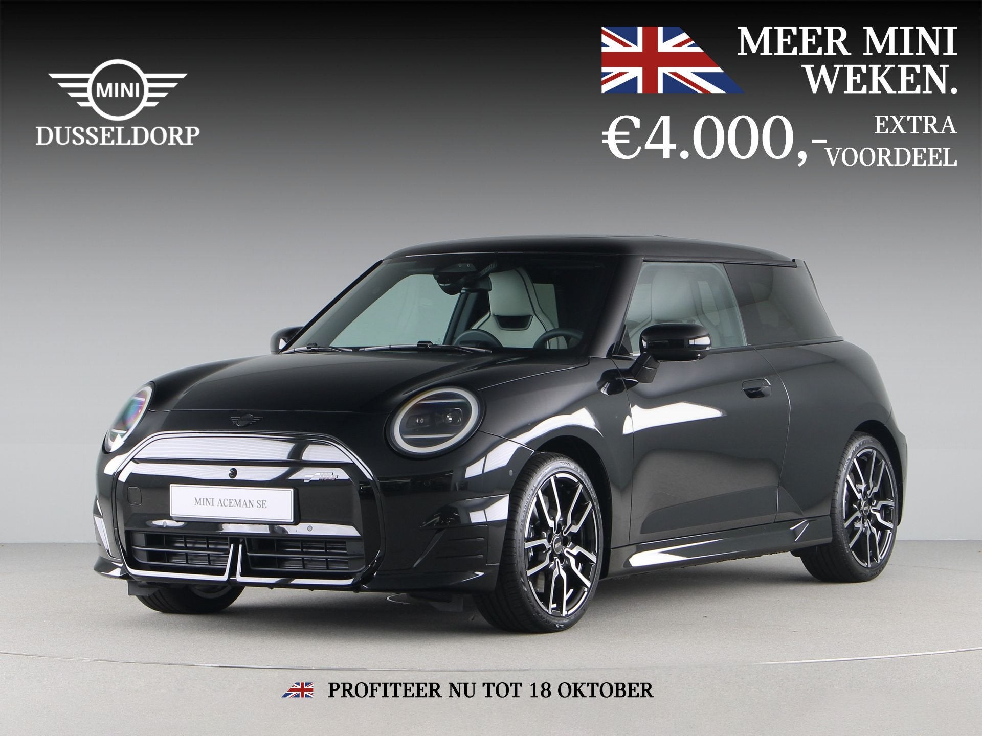 MINI Cooper SE John Cooper Works Pakket L PRIVATE LEASE EUR, Auto's, Beige, 4 stoelen, Nieuw, 1 cilinders