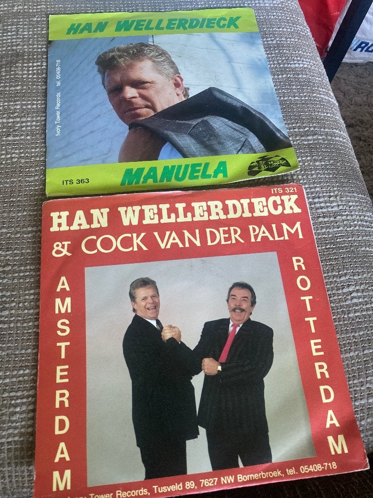 Han Wellerdieck & Cock van der Palm - Manuela / Amsterdam, Gebruikt, 7 inch, Ophalen of Verzenden, EP