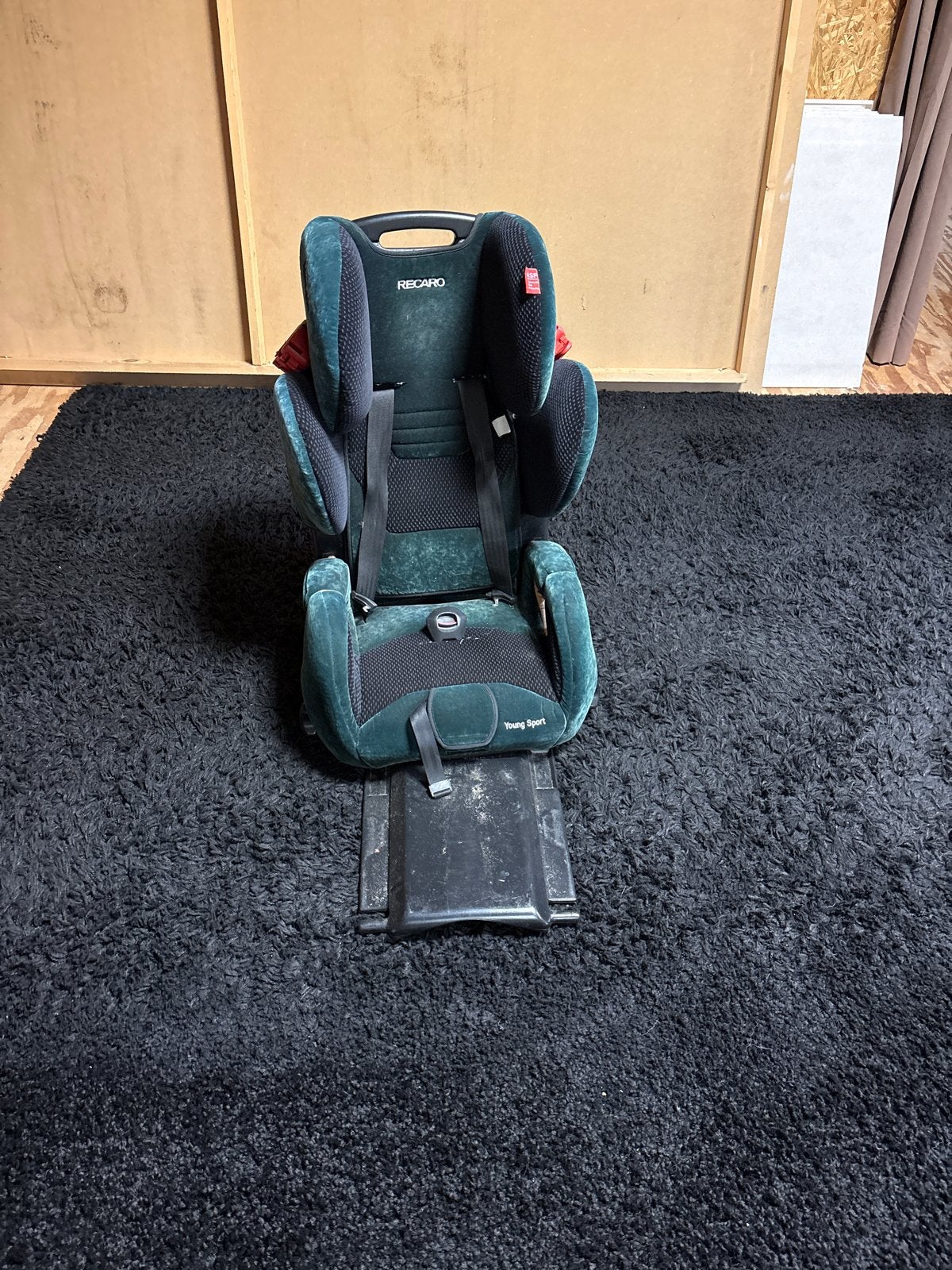 RECARO Young Sport Autostoel - Groen, Verstelbare rugleuning, 9 t/m 36 kg, Ophalen, Overige merken