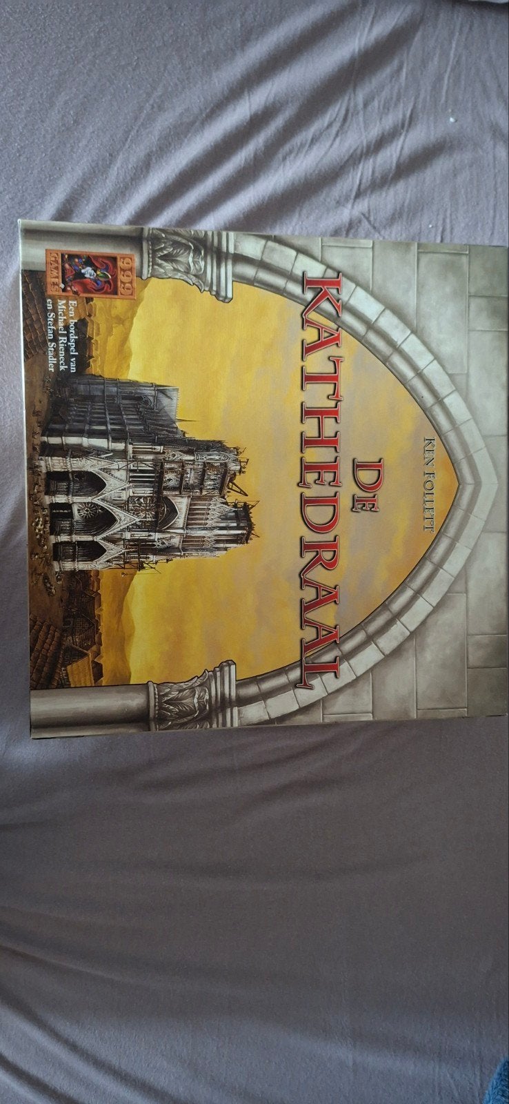 De Kathedraal bordspel - Ken Follett - Zo goed als nieuw, Hobby en Vrije tijd, Drie of vier spelers, Ophalen, Zo goed als nieuw