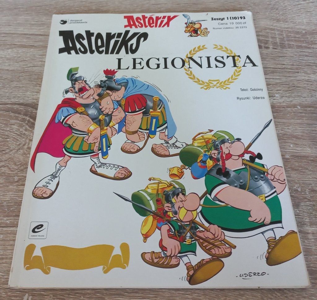 Asteriks Legionista (Asterix als Legionair, Pools), Eén stripboek, Ophalen of Verzenden, Gelezen, Goscinny & Uderzo