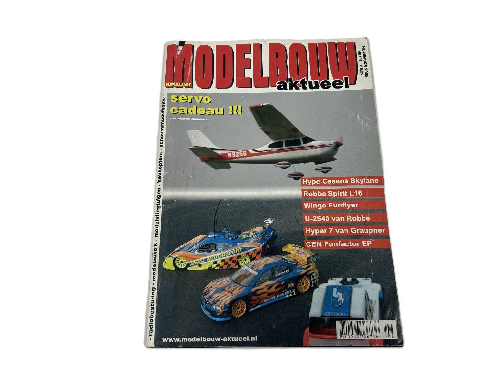 Modelbouw tijdschrift 2005, Overige merken, Gebruikt, 1:50 of kleiner, Auto