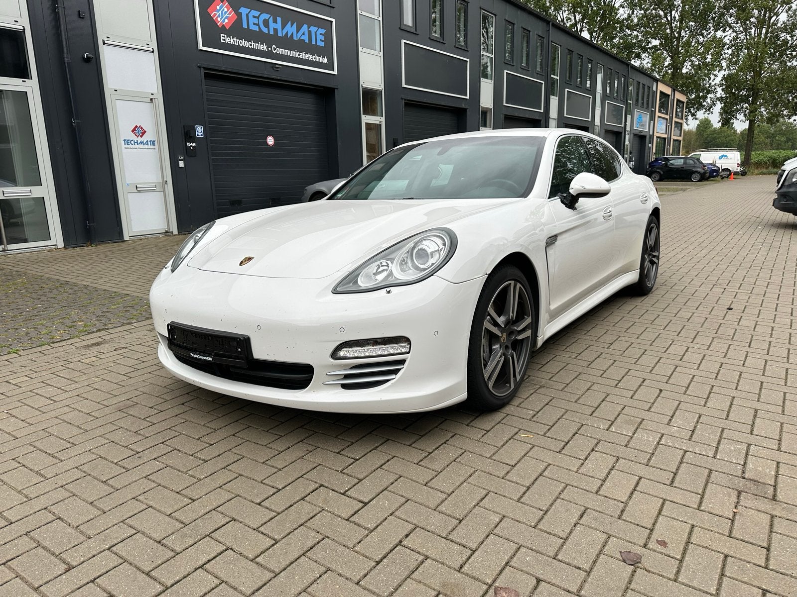 Porsche Panamera 4.8 4S PDK 2011 400PK Dealer Onderh. Schade, Auto's, Automaat, Achterwielaandrijving, 4 stoelen, Wit