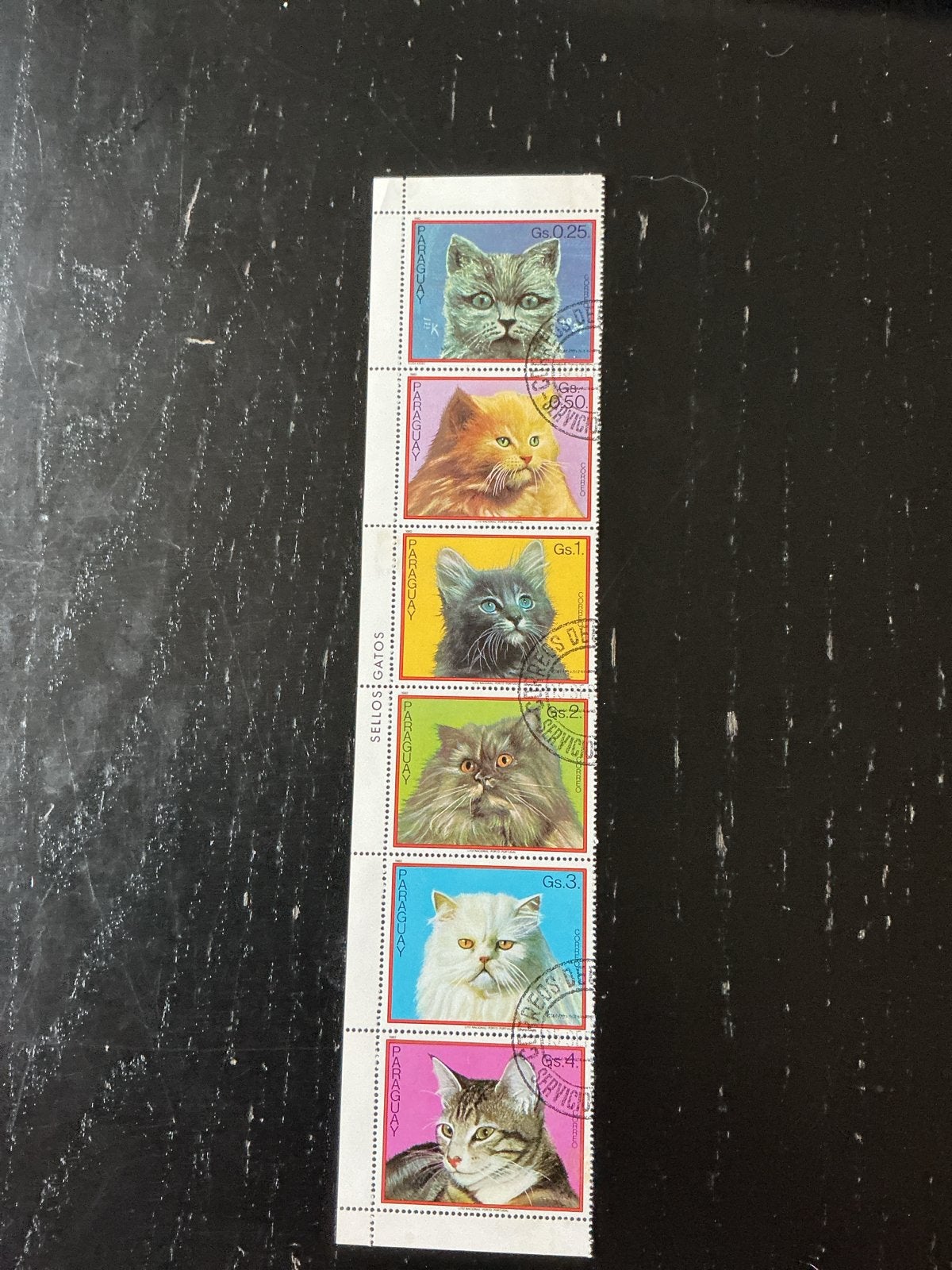 Paraguay postzegels: Katten (6 stuks), Postzegels en Munten, Postzegels | Thematische zegels, Ophalen of Verzenden, Gestempeld