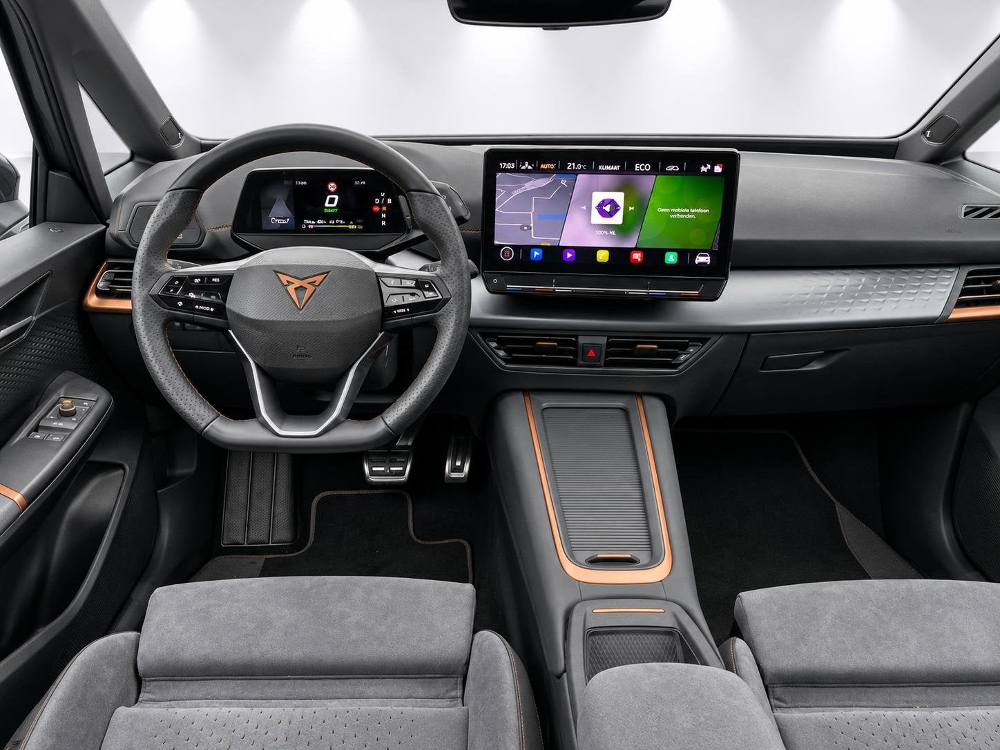 CUPRA Born Business 62 kWh Camera ACC Stoel en stuurverwarmi, Auto's, Automaat, Dealer onderhouden, Gebruikt, Met garantie (alle)
