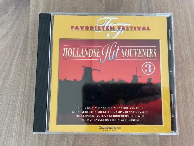 CD Hollandse Hit Souvenirs 3 - Favorieten Festival, Ophalen of Verzenden, 1990 - 1999, Gebruikt