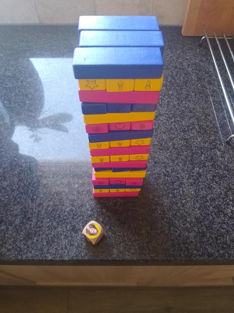 K3 Actiespel Regenboogtoren - Stapelspel, Ophalen of Verzenden, Gebruikt, Meisje