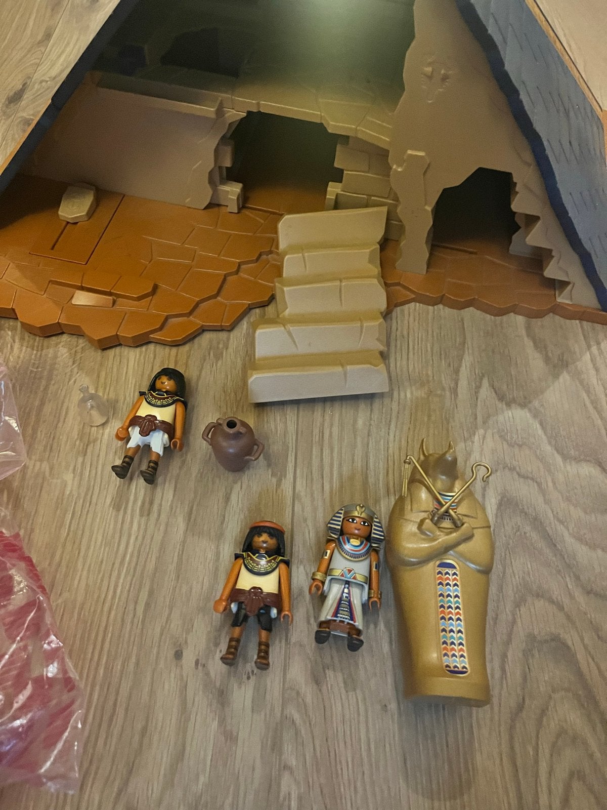 Playmobil Egypte Piramide met Boobytraps en Toebehoren, Ophalen, Gebruikt, Gebouw, Complete set
