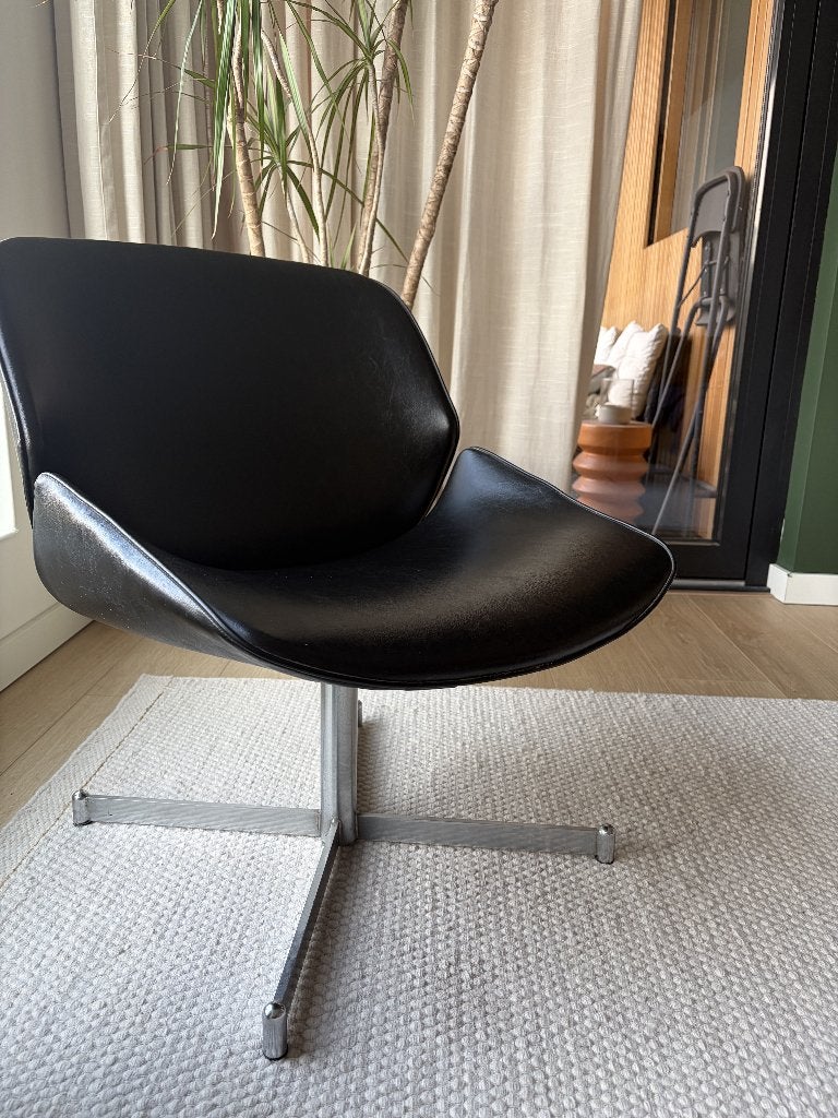 Geoffrey Harcourt Exquis Artifort vintage fauteuil / stoel, Huis en Inrichting, Fauteuils, Ophalen, Gebruikt, Minder dan 75 cm