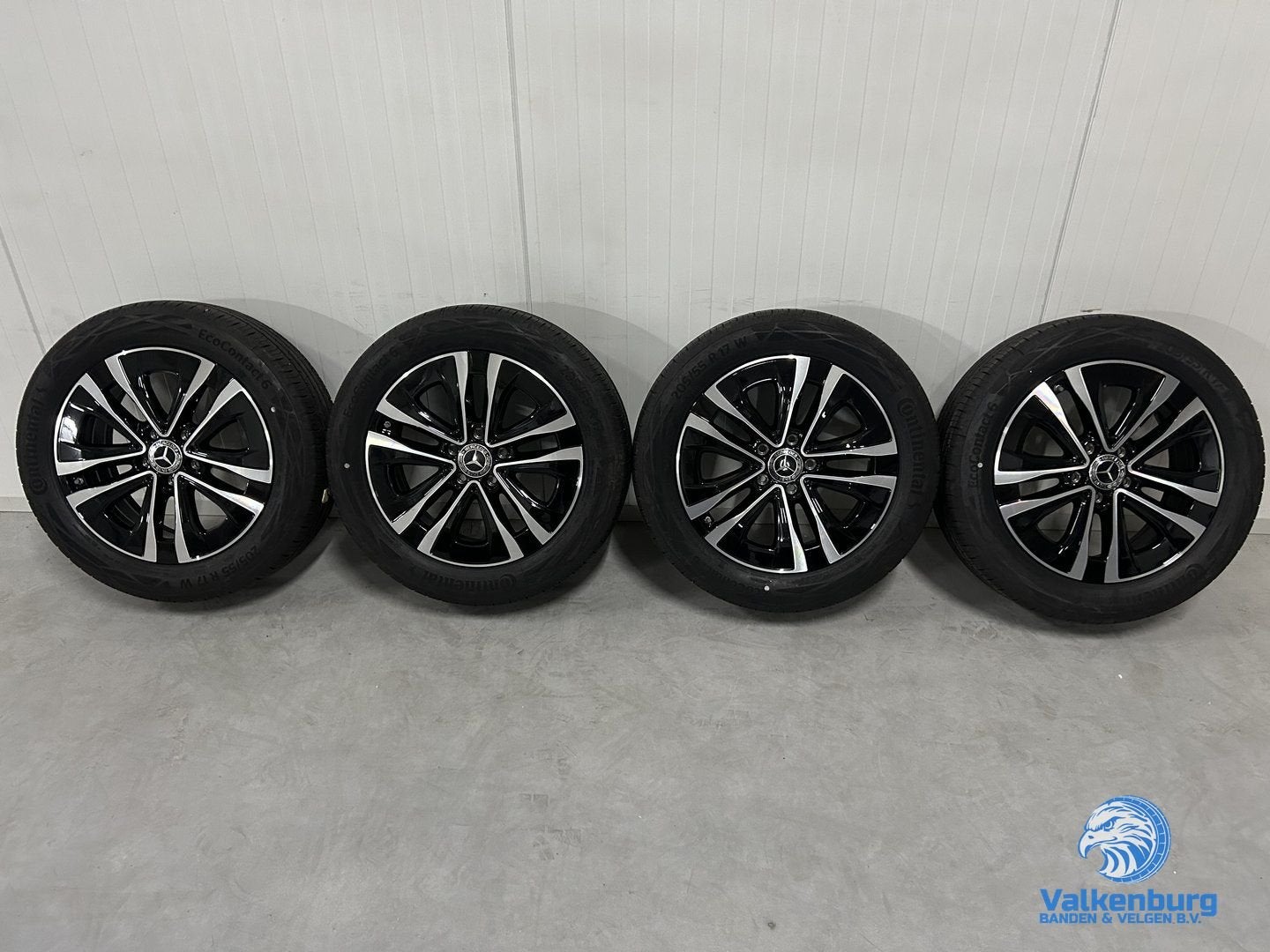 6mm! Originele Mercedes A B CLA Klasse W177 W247 C118 17 inc, Gebruikt, -, -, Banden en Velgen