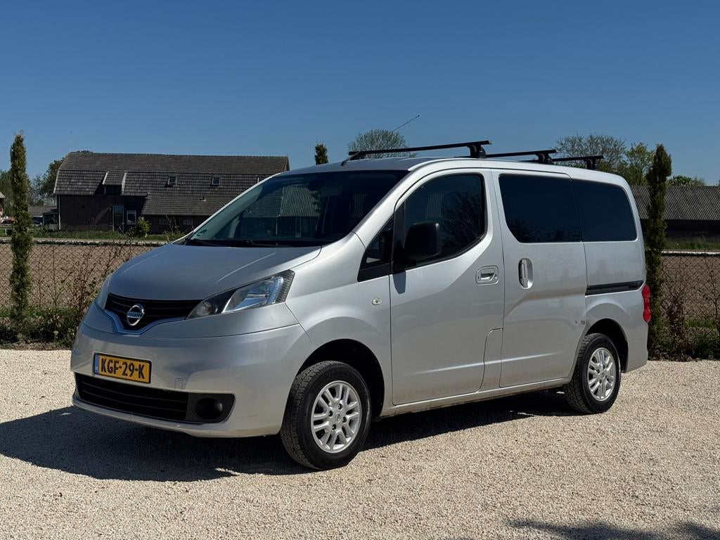 Nissan Nv200 Evalia 7P  Full Option  2013  1.6  Trekhaak, Voorwielaandrijving, Stof, 7 stoelen, 14 km/l