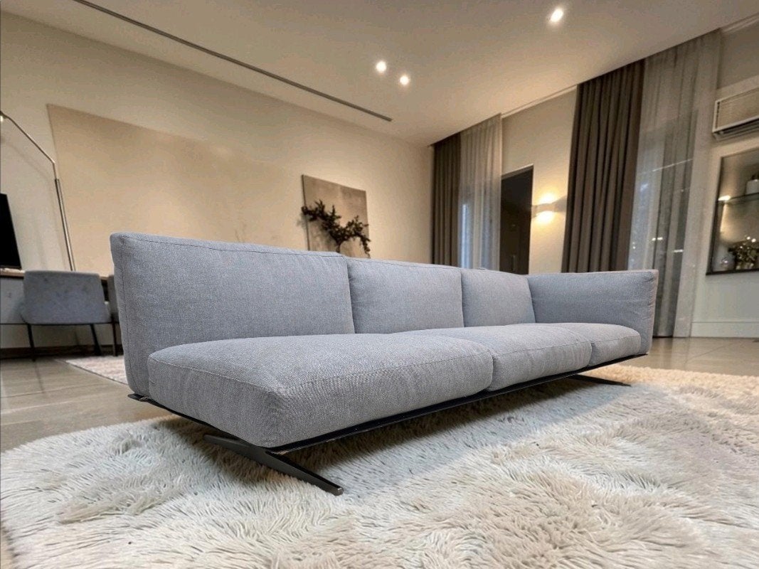 Flexform Softdream design bank 275cm Antonio Citterio, Ophalen of Verzenden, Leer