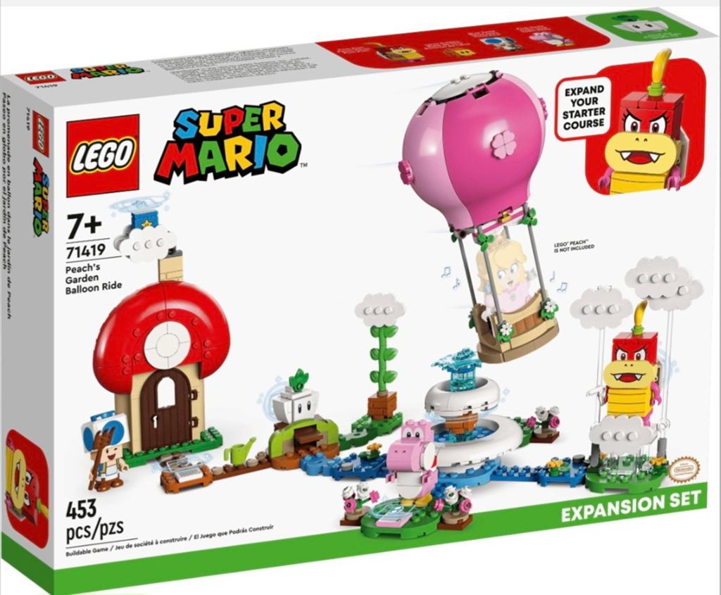 Lego Super Mario 71419 Peach's Garden Balloon Ride, Lego, Nieuw, Ophalen of Verzenden, Ongeopend/sealed