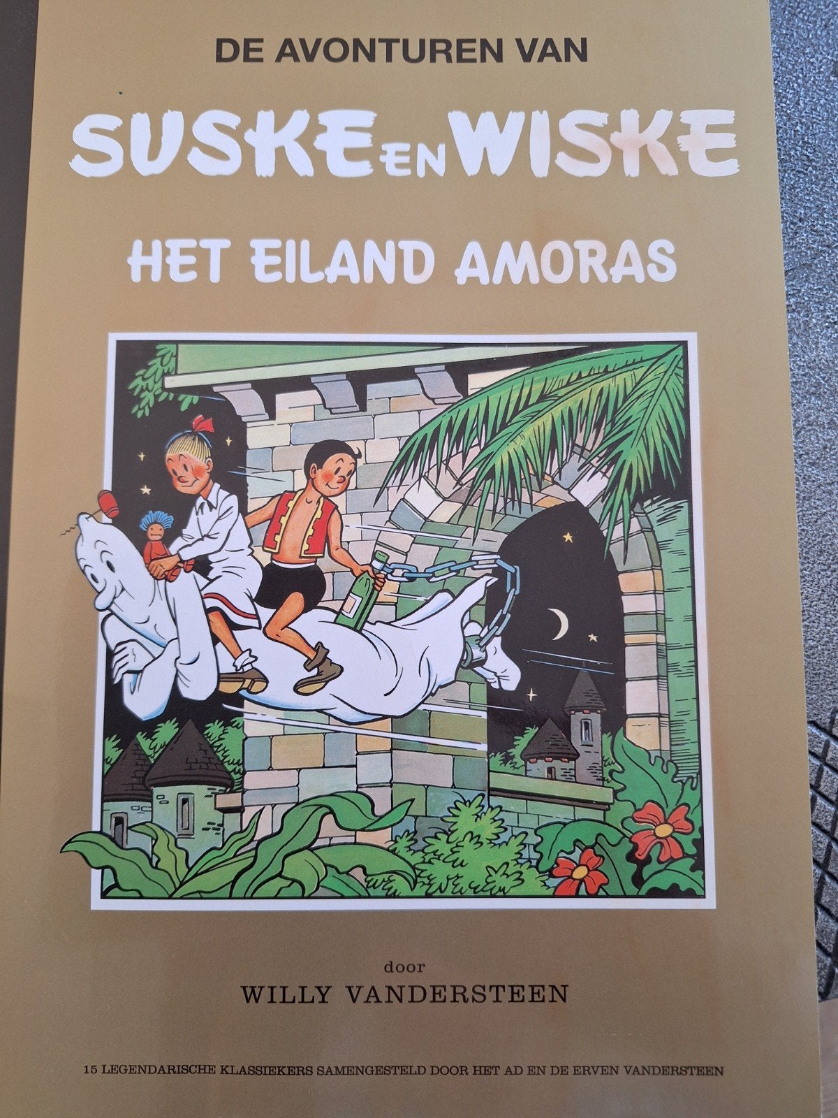 Suske en Wiske - Het Eiland Amoras (Deel 15), Boeken, Eén stripboek, Ophalen of Verzenden, Nieuw, Willy Vandersteen
