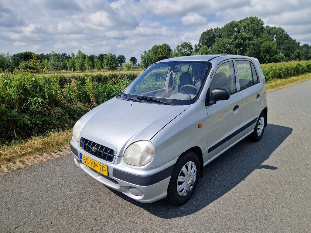 Hyundai Atos 1.0 i Trekhaak Nieuwe APK Uniek lage Km Stand!, Voorwielaandrijving, Euro 5, Stof, 4 cilinders