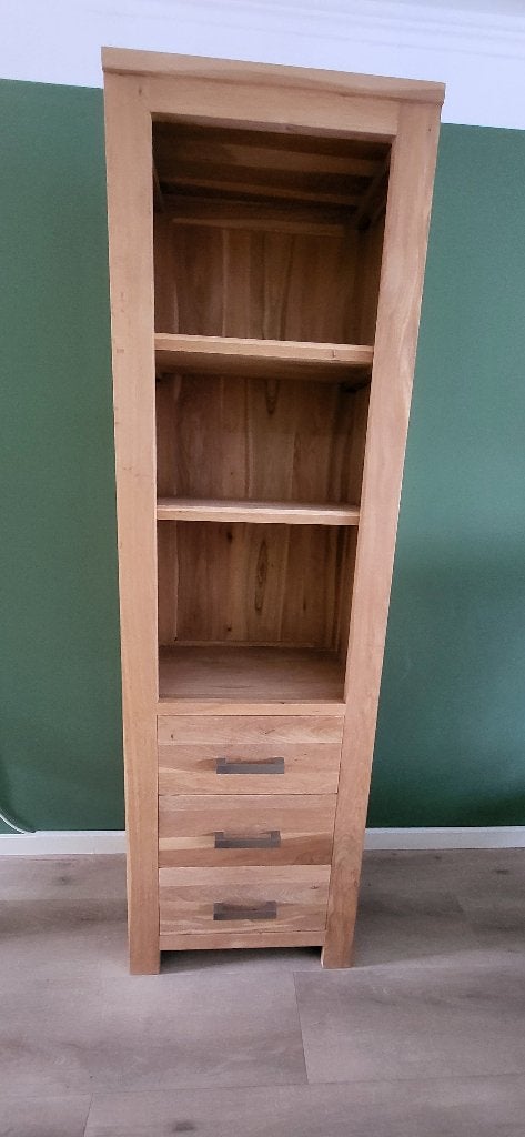boekenkast, Huis en Inrichting, Ophalen, Met plank(en), Gebruikt, Eikenhout