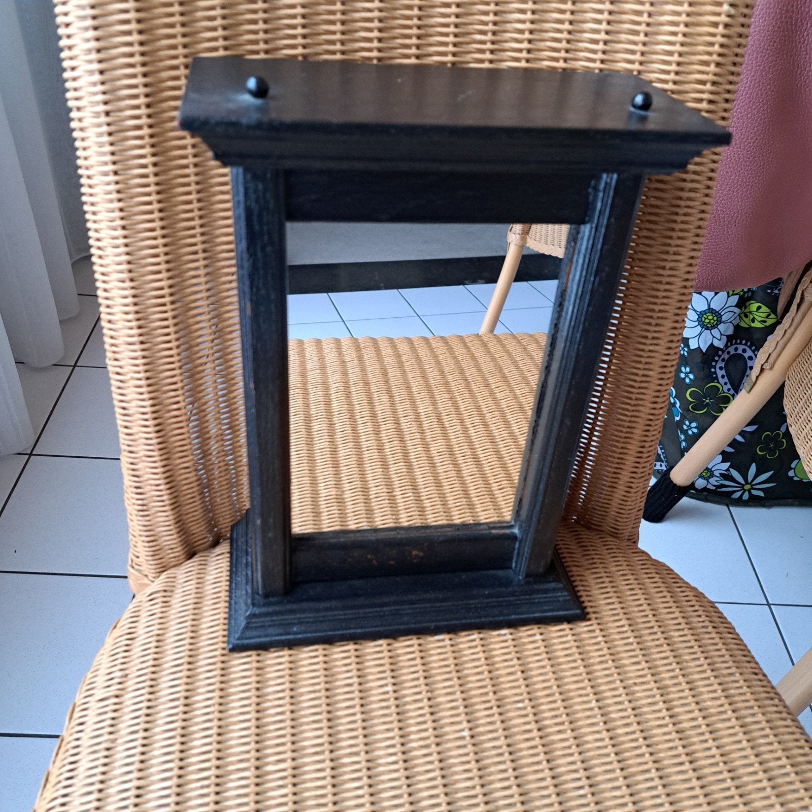 (i) Brocante sleutelkastje met spiegeldeurtje, Ophalen