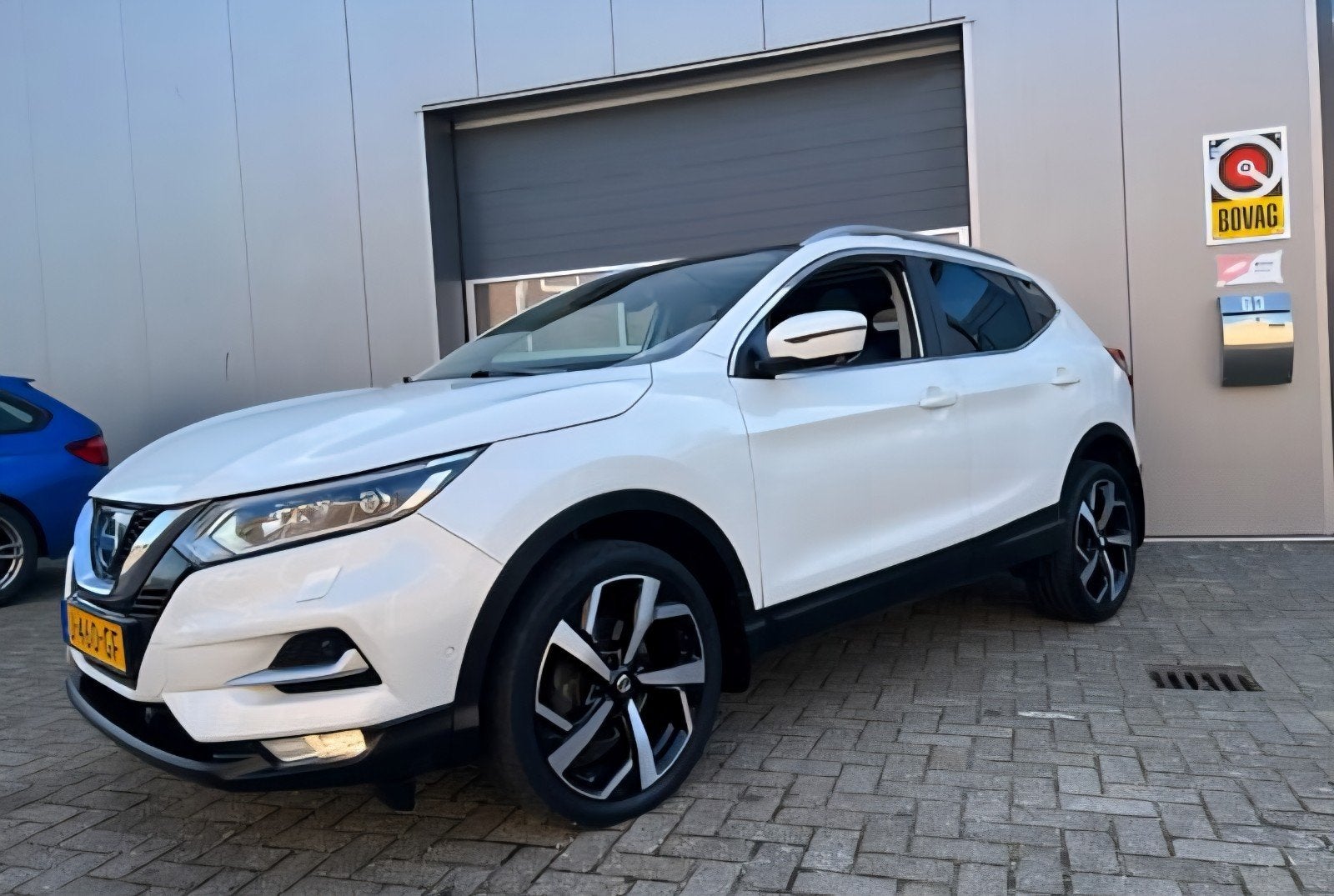 Nissan Qashqai 1.2 Dig-t 85KW 2WD CVT 2017 Wit, Auto's, Nissan, Automaat, Lichtsensor, 4 cilinders, Leder en Stof