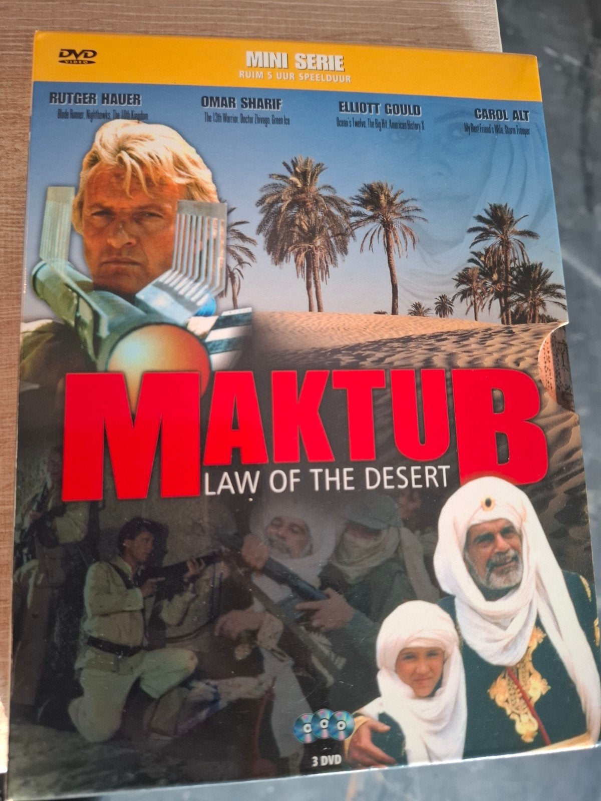 Maktub law of the desert - Rutger Hauer, Ophalen of Verzenden, Zo goed als nieuw