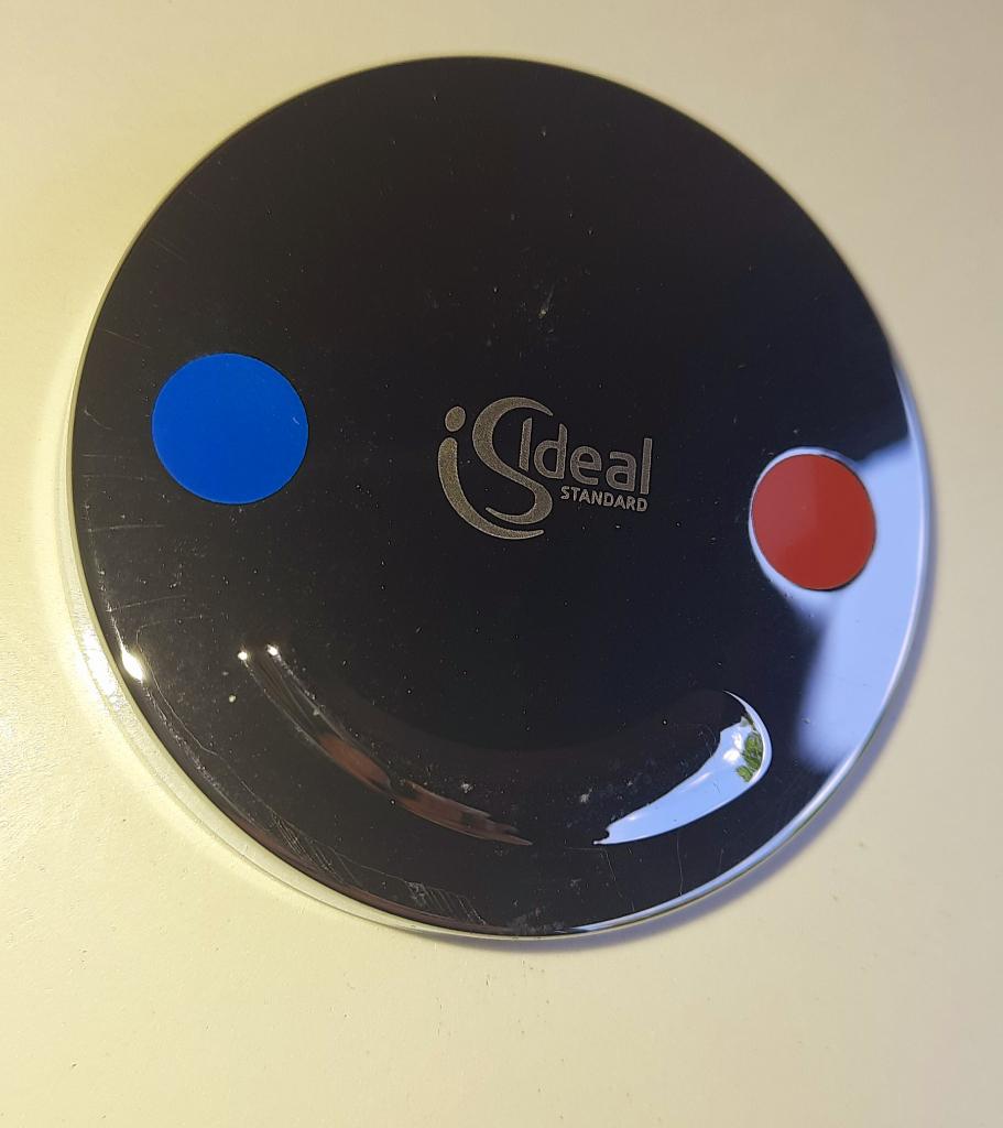 Ideal Standard Ceraplus Safe Sq  "Afdekkapje", Ophalen, Nieuw, Chroom, Kraan