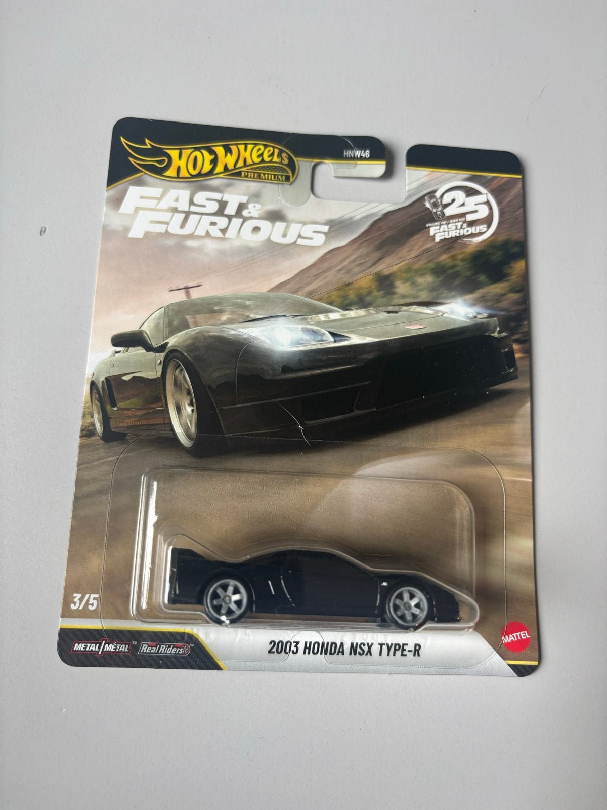 Hot Wheels Fast & Furious 2003 Honda NSX Type-R, Ophalen of Verzenden, Nieuw, Auto