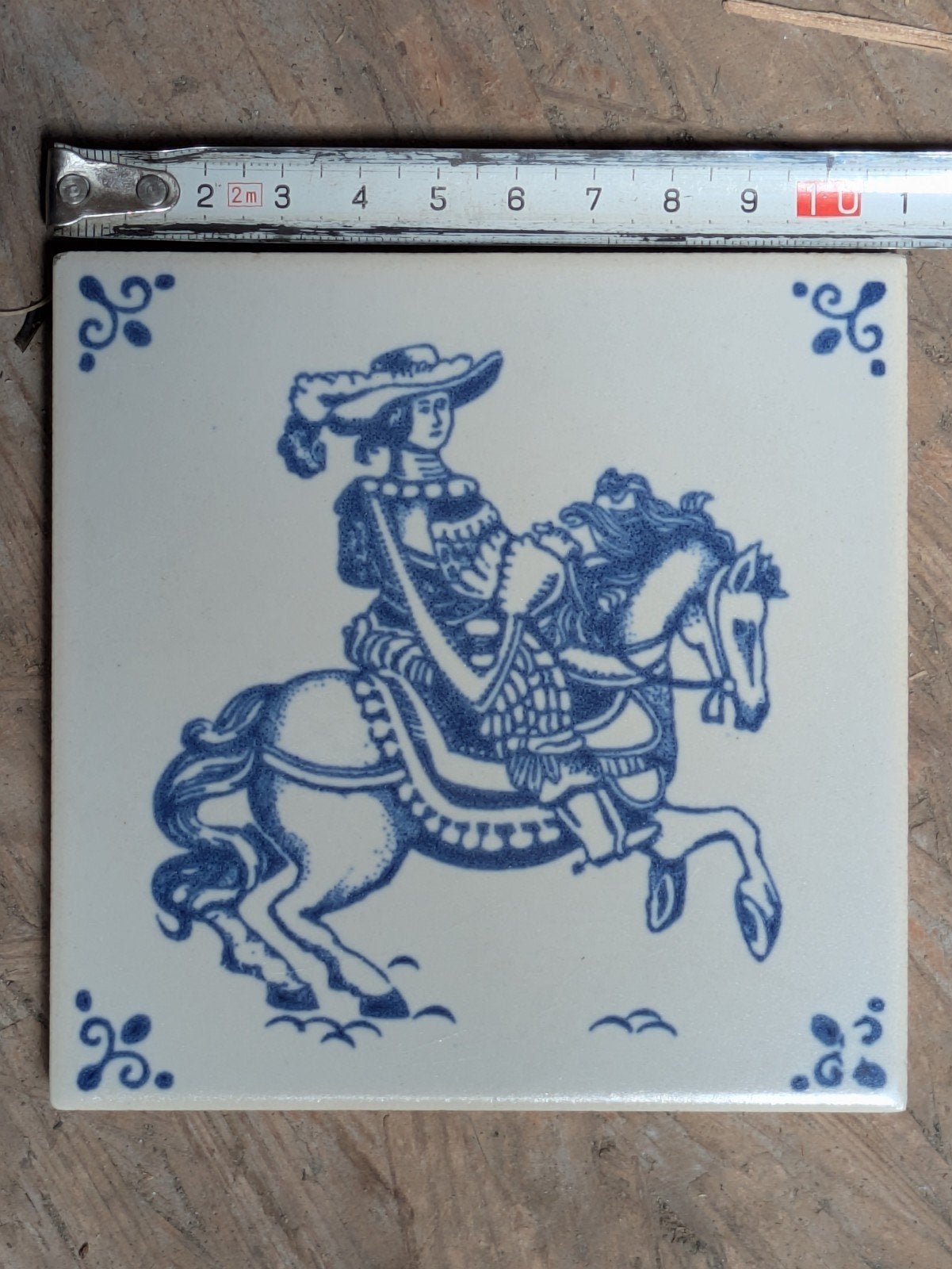 Mosa Delfs Blauw Tegels 11x11 cm (19 stuks), Ophalen