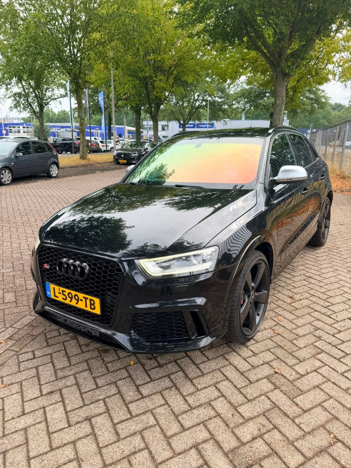 AUDI RSQ3 402 PK, Euro 5, Zwart, 402 pk, Zwart