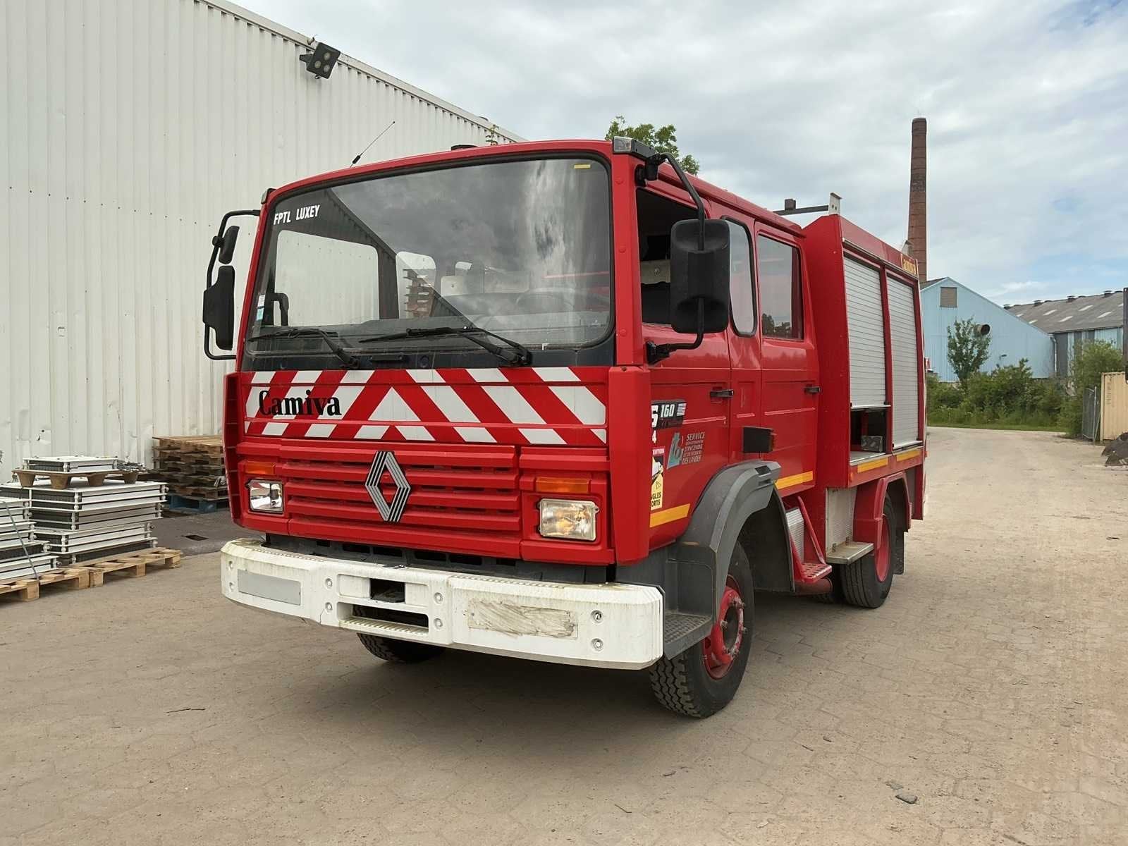 Renault S160 midliner Brandweerwagen, Gebruikt, Overige modellen, Overige carrosserieën, Bedrijf
