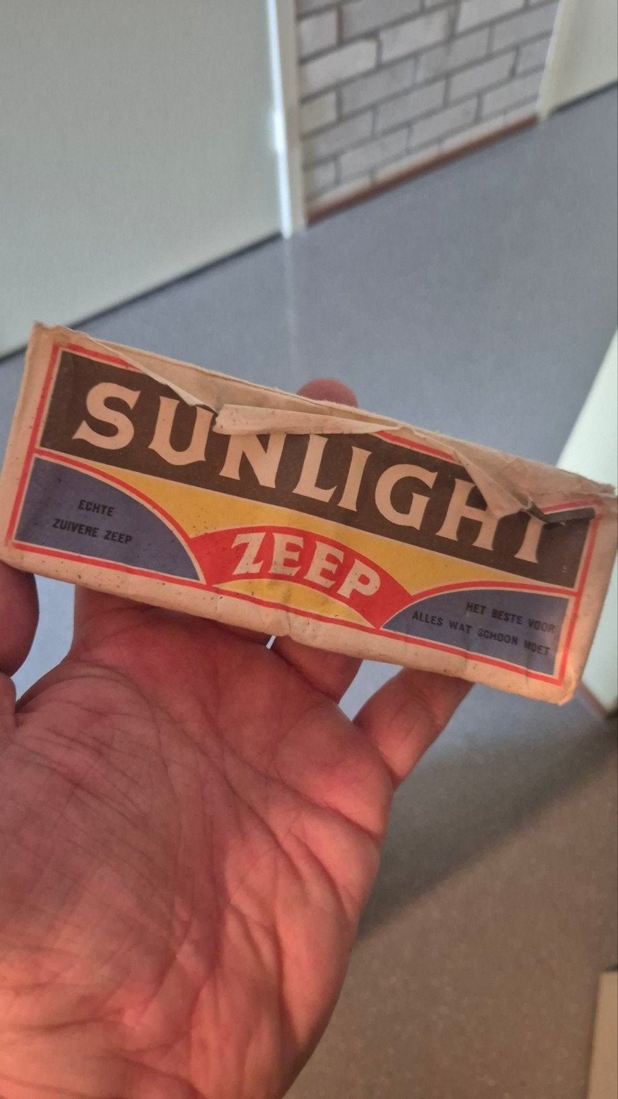 Vintage Sunlight Zeep - Authentiek Verzamelobject, Verzamelen, Ophalen of Verzenden