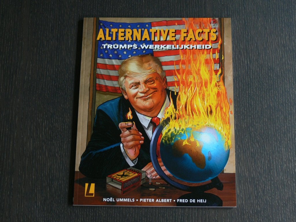 Alternative Facts - Trumps werkelijkheid, Boeken, Eén stripboek, Ophalen of Verzenden, Zo goed als nieuw