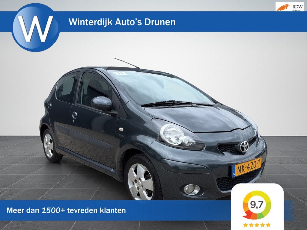 Toyota Aygo 1.0-12V Access Airco|5Deurs|Netjes Onderhouden, Auto's, Voorwielaandrijving, Gebruikt, 4 stoelen, 68 pk
