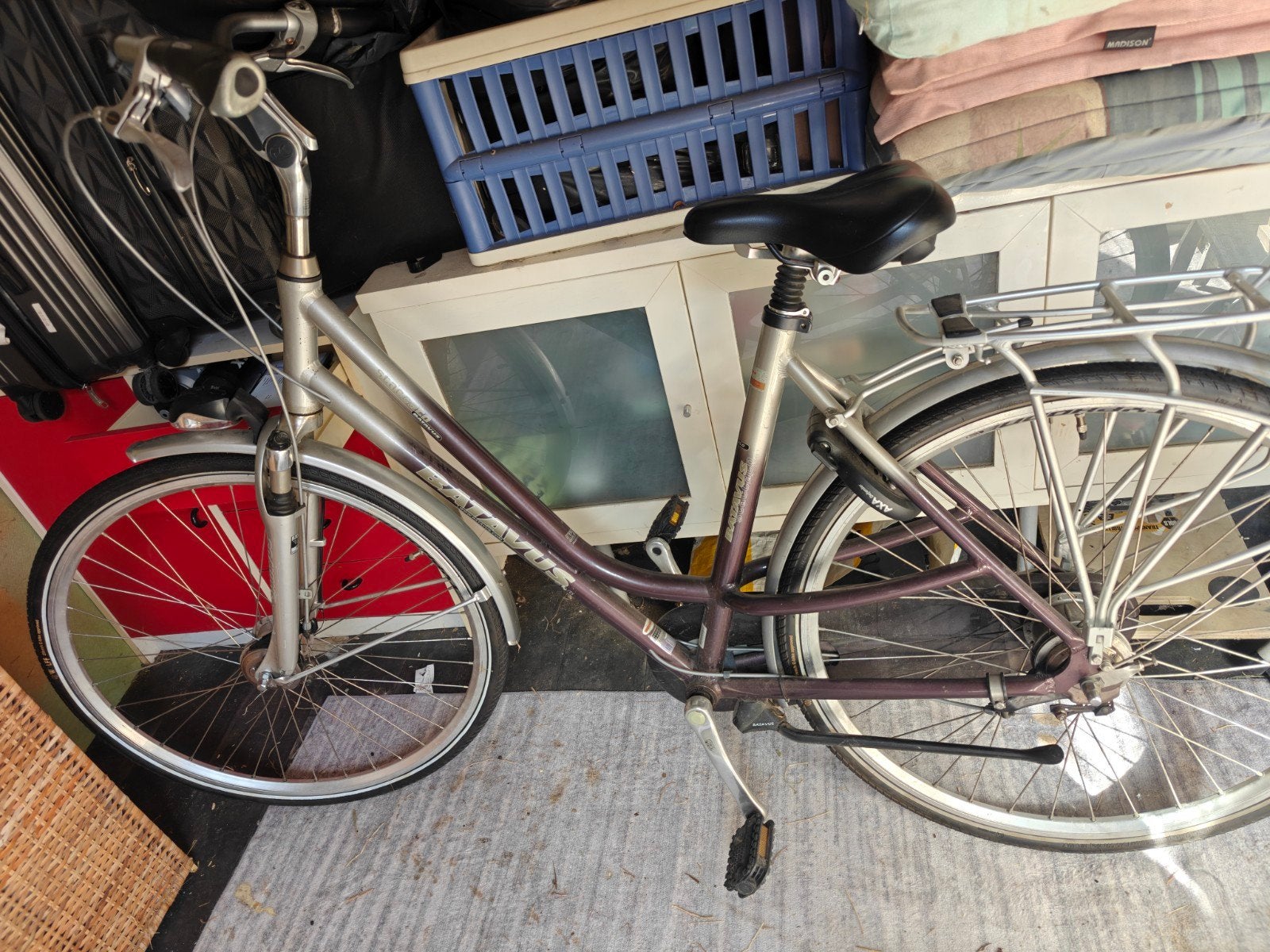 Damesfiets Batavus  met 8 versnellingen, Fietsen en Brommers, Fietsen | Dames | Damesfietsen, Terugtraprem, Batavus, Versnellingen