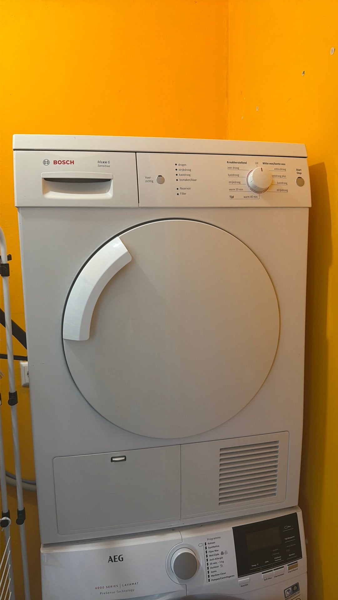 Bosch Maxx 6 Sensitive Droger - Condensdroger, Ophalen, Energieklasse A of zuiniger, 6 tot 8 kg, Gebruikt